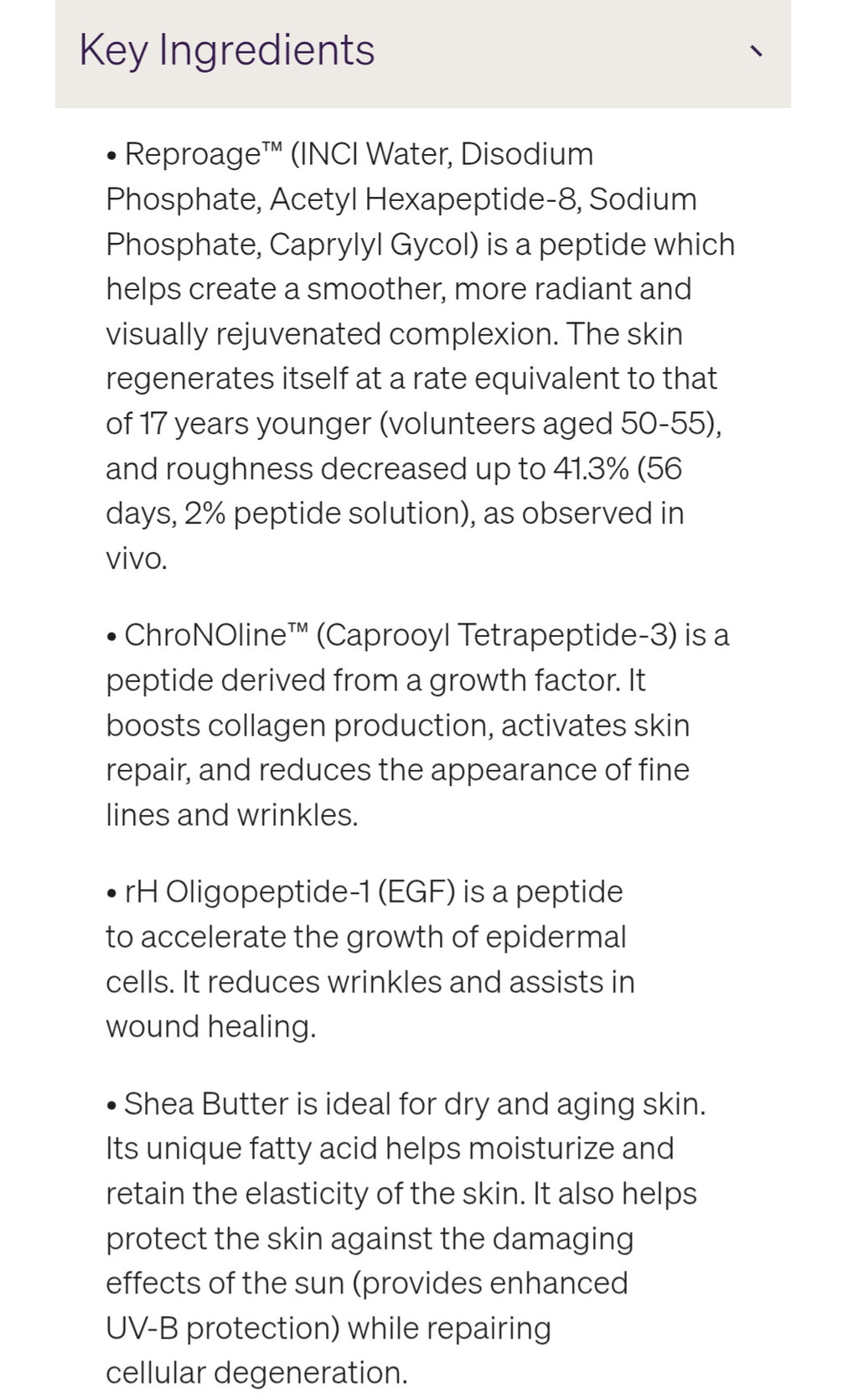 Peptide Moisturizer