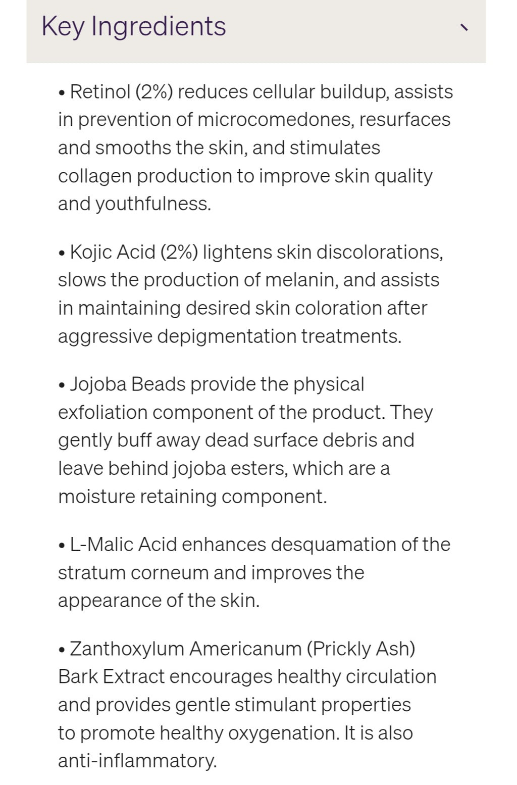2% Retinol Exfoliating Scrub