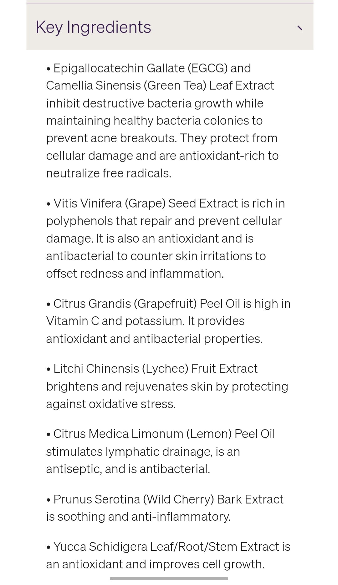 Citrus Green Tea Cleanser
